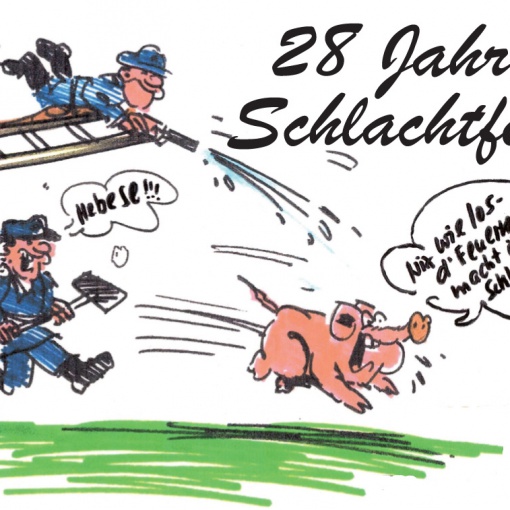 Schlachtfest bei der Feuerwehr in Elgersweier