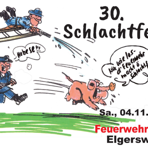 30. Schlachtfest der Feuerwehr in Elgersweier am 04.11.2023